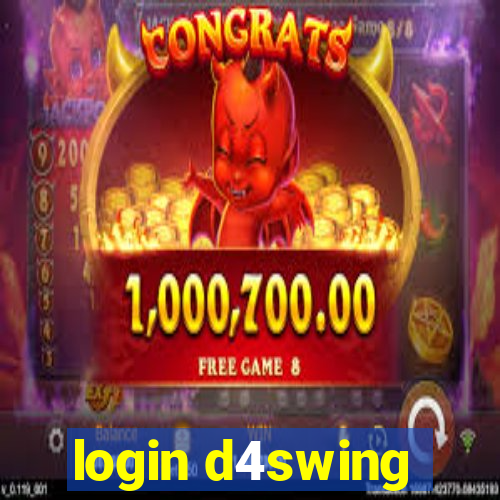 login d4swing